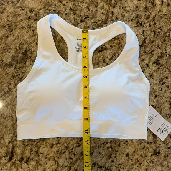 Tek Gear Low Impact Black Sports Bra Sz M BNWT - Picture 4 of 8